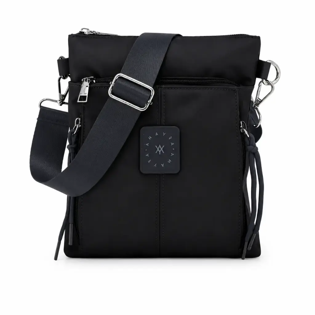 MORRAL AMAYRA NEGRO 25 X 22CM ( 67.C2946.1 )