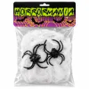 TELARAÑA C/ ARAÑA GRANDE X2 E/ BO ( H004 )