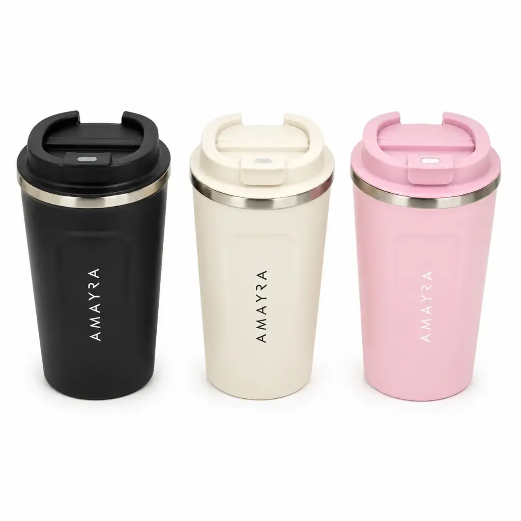 VASO TERMICO ACERO AMAYRA 510ML E/ CJ ( 67.X1815.1/2/3 )