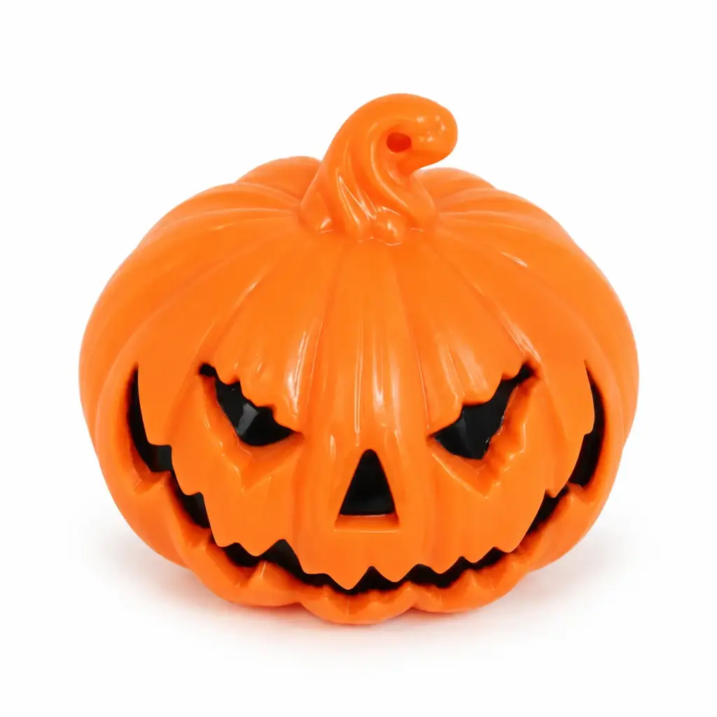 CALABAZA C/ LUZ HALLOWEEN 6CM ( 3403 )