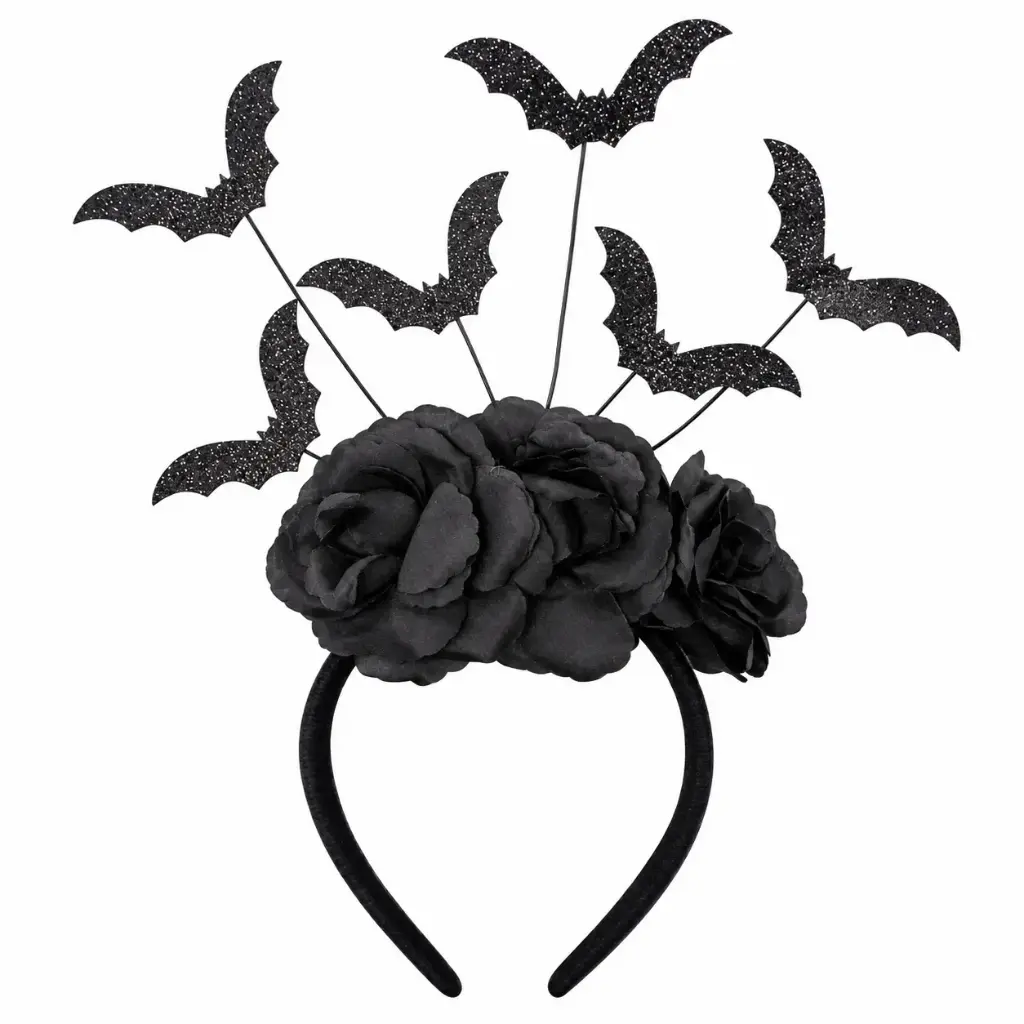 VINCHA FLORES Y MURCIELAGOS E/ BO ( 3425 )