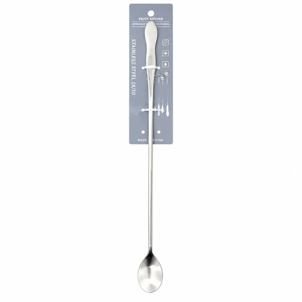 CUCHARA METALICA P/ TRAGOS 31CM E/ CT ( CN14235 )