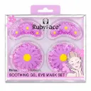 SET ALMOHADILLA REFRESCANTE P/ OJOS GEL X4 6CM E/ CJ ( DL23638 )
