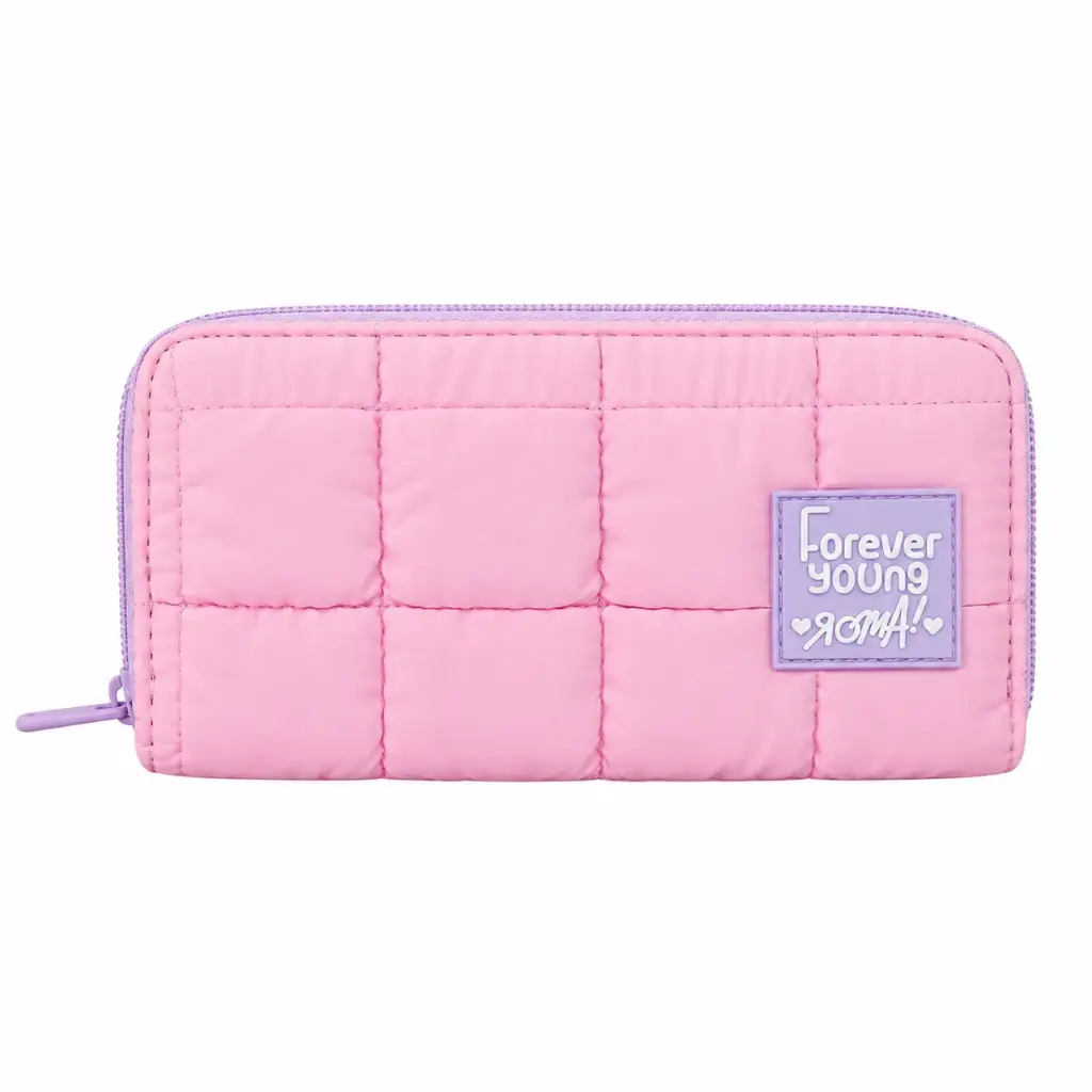 BILLETERA MUJER 1 CIERRE 19.5 X 9.5CM E/ BO ( DL23242 )