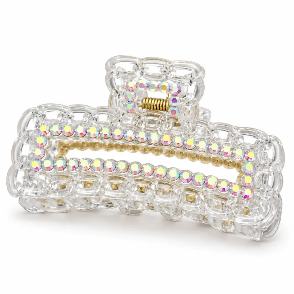 BROCHE P/ CABELLO PERLITAS 5 X 9.5CM E/ CT ( DL22812 )