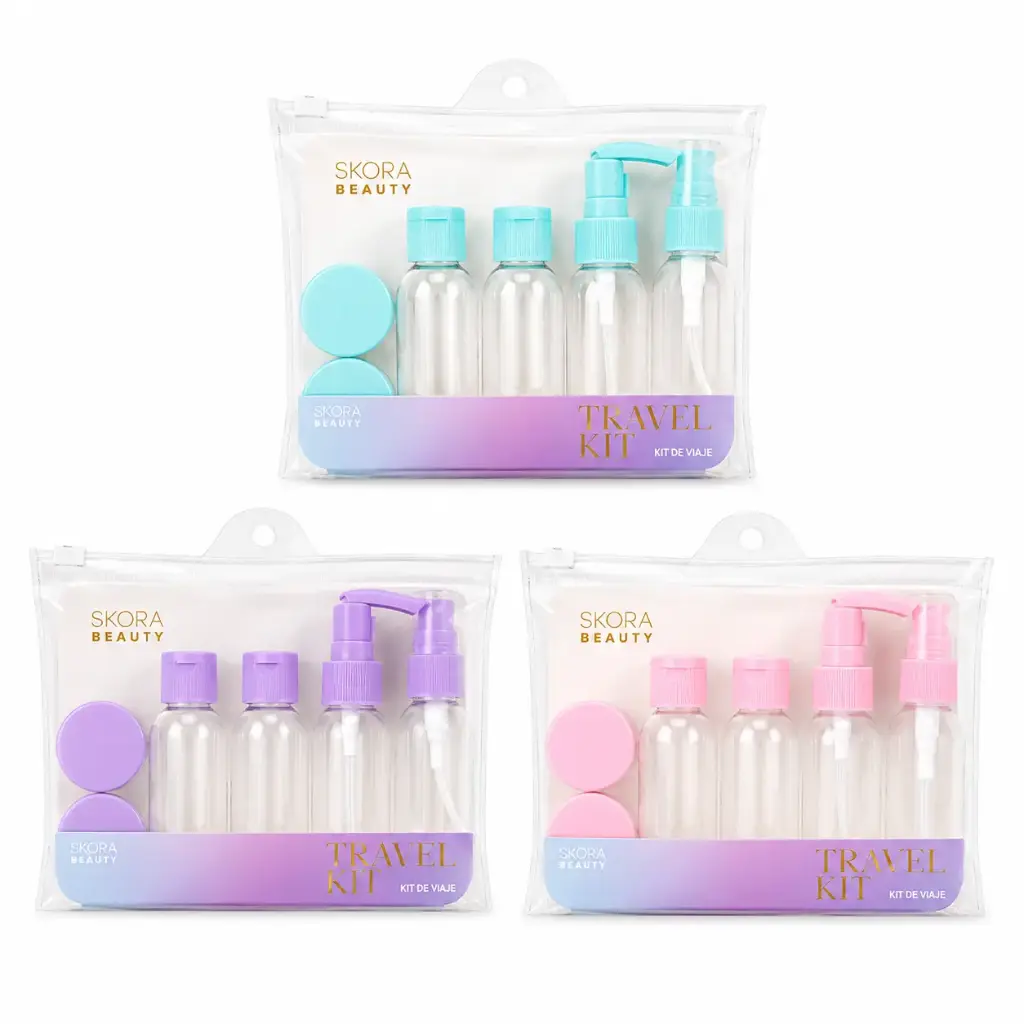 SET ENVASES P/ VIAJE SKORA X6 E/ BO ( VAU0113-03 )