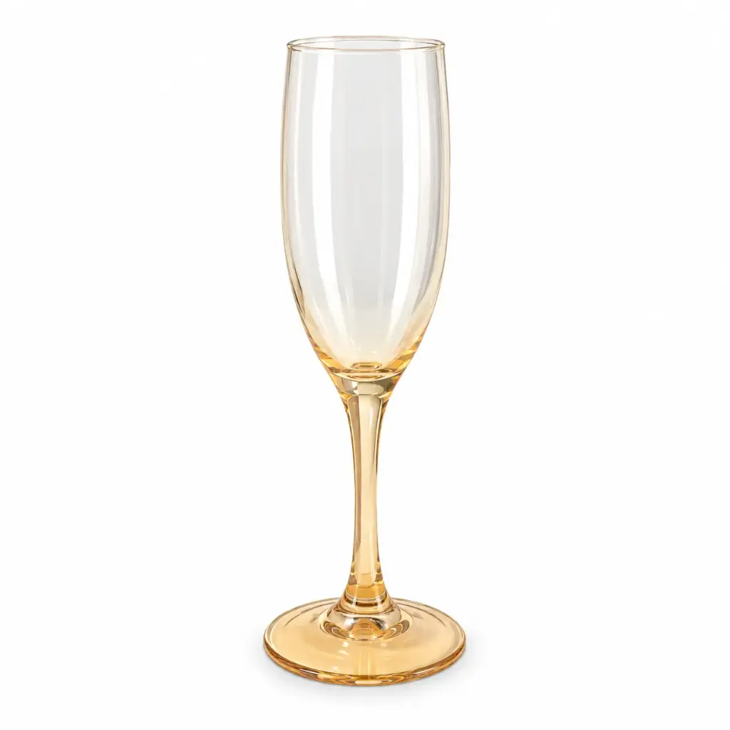 COPA VIDRIO CHAMPAGNE AMBAR 170ML ( 22536 )