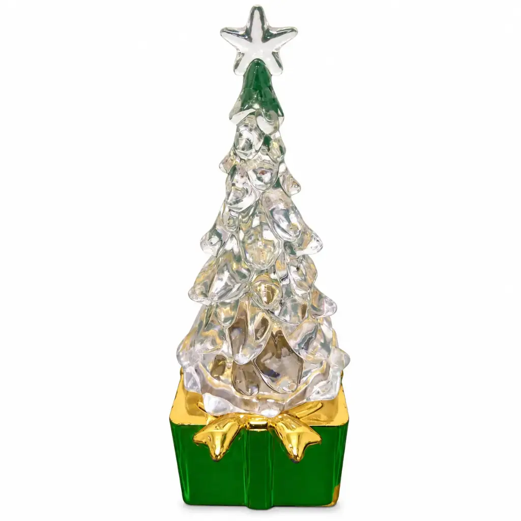 ARBOL NAVIDEÑO C/ LUZ 4 X 11CM ( K1280 )