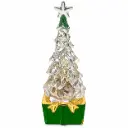 ARBOL NAVIDEÑO C/ LUZ 4 X 11CM ( K1280 )