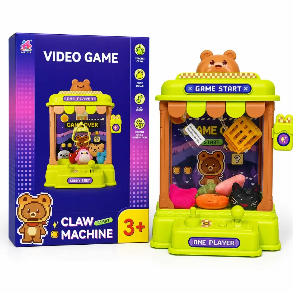 MAQUINA AGARRA PELUCHES MINI E/ CJ ( 3338 / BL202 )