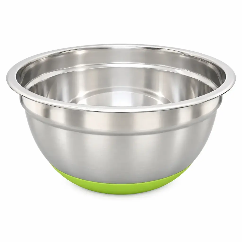 BOWL REDONDO ACERO C/ BASE SILICONA 22CM E/ BO ( CN10562 )