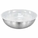 BOWL REDONDO ACERO C/ TAPA PLASTICA 31.5CM E/ BO ( CN19937 )
