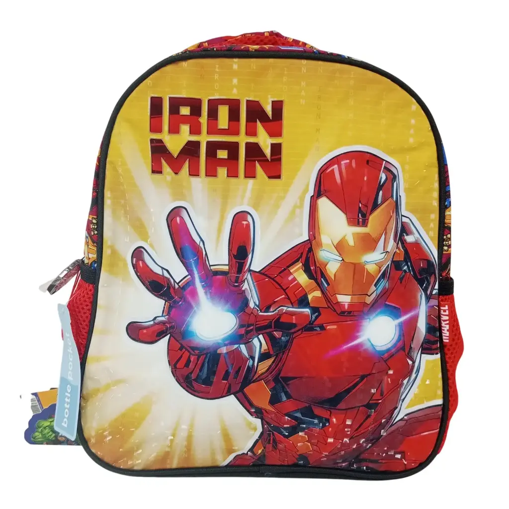MOCHILA IRON MAN AVENGERS 1 CIERRE 31 X 27CM ( 76.5900009 )