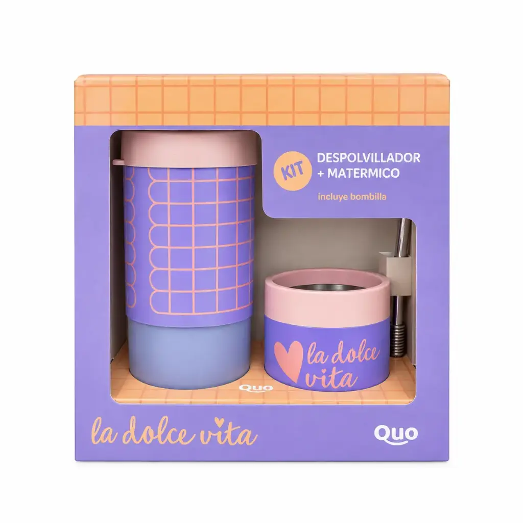 KIT MATERMICO DOLCE C/ DESPOLVILLADOR Y BOMBILLA ( 7468 )