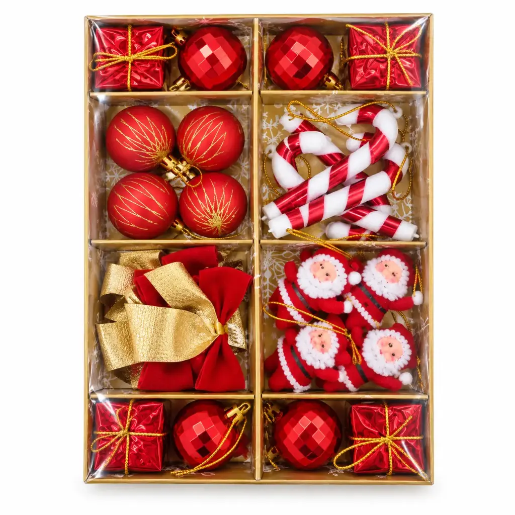 ADORNO NAVIDEÑO X24 E/ CJ ( NS442851 )