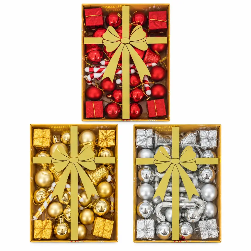 ADORNO NAVIDEÑO 3CM X34 E/ CJ ( NS442022 )