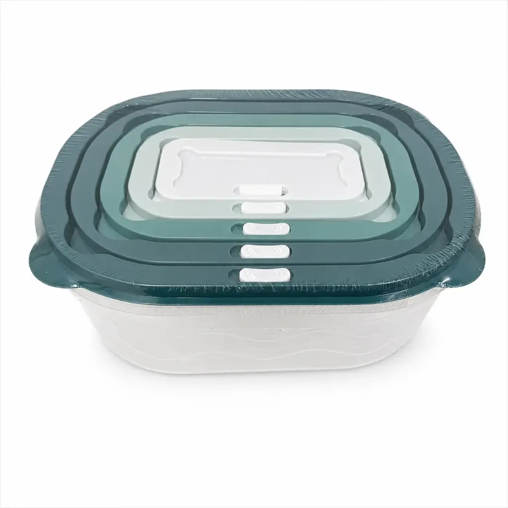 SET HERMETICO RECTANGULAR X5 ( 2636-56 )