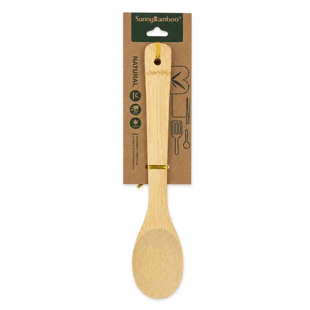 CUCHARA BAMBU 30CM E/ CT ( 2602-14 )