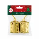 ADORNO NAVIDEÑO REGALO 4CM X2 E/ BO ( NS441921 )