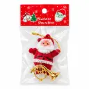 ADORNO NAVIDAD PAPA NOEL 7CM E/ BO ( NS368599 )