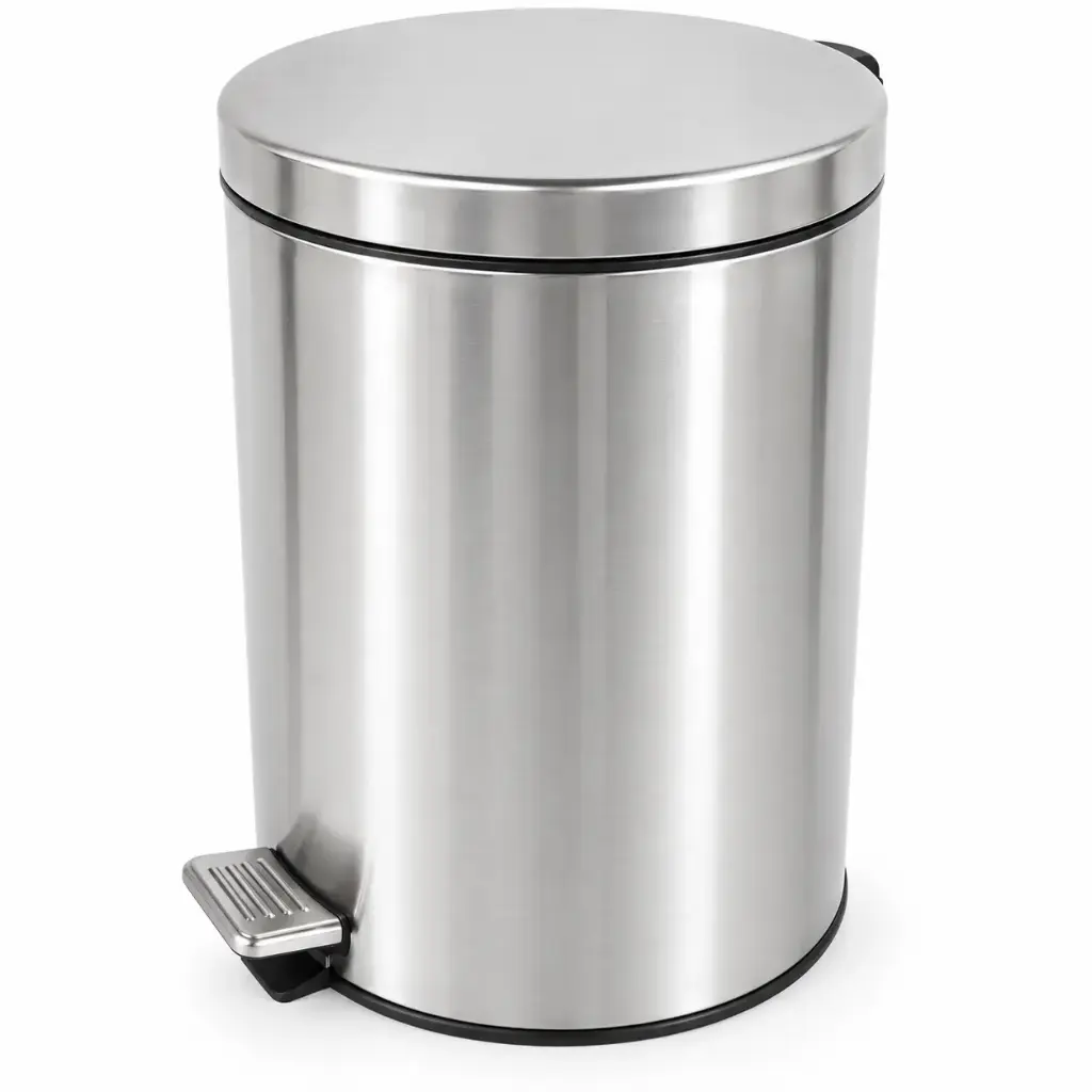CESTO P/ RESIDUOS ACERO INOX C/ PEDAL 20LTS E/ CJ ( PAL3035 )