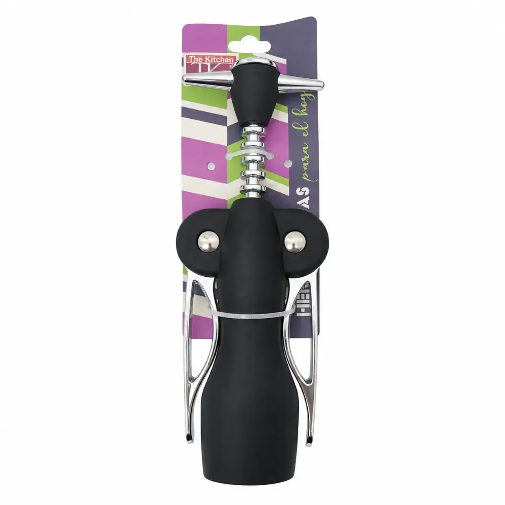 SACACORCHO DOBLE ALETA 19CM E/ CT ( CH25-16059-15 )