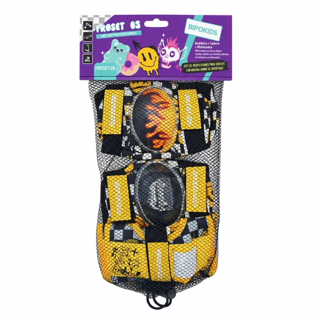KIT DE PROTECCION INFANTIL FIRE E/ RD ( PROSET 05 BLACK )