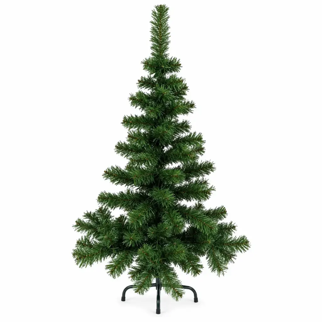 ARBOL NAVIDEÑO CANADIENSE VERDE C/ PIE METAL 1.20MTS ( 81854 )