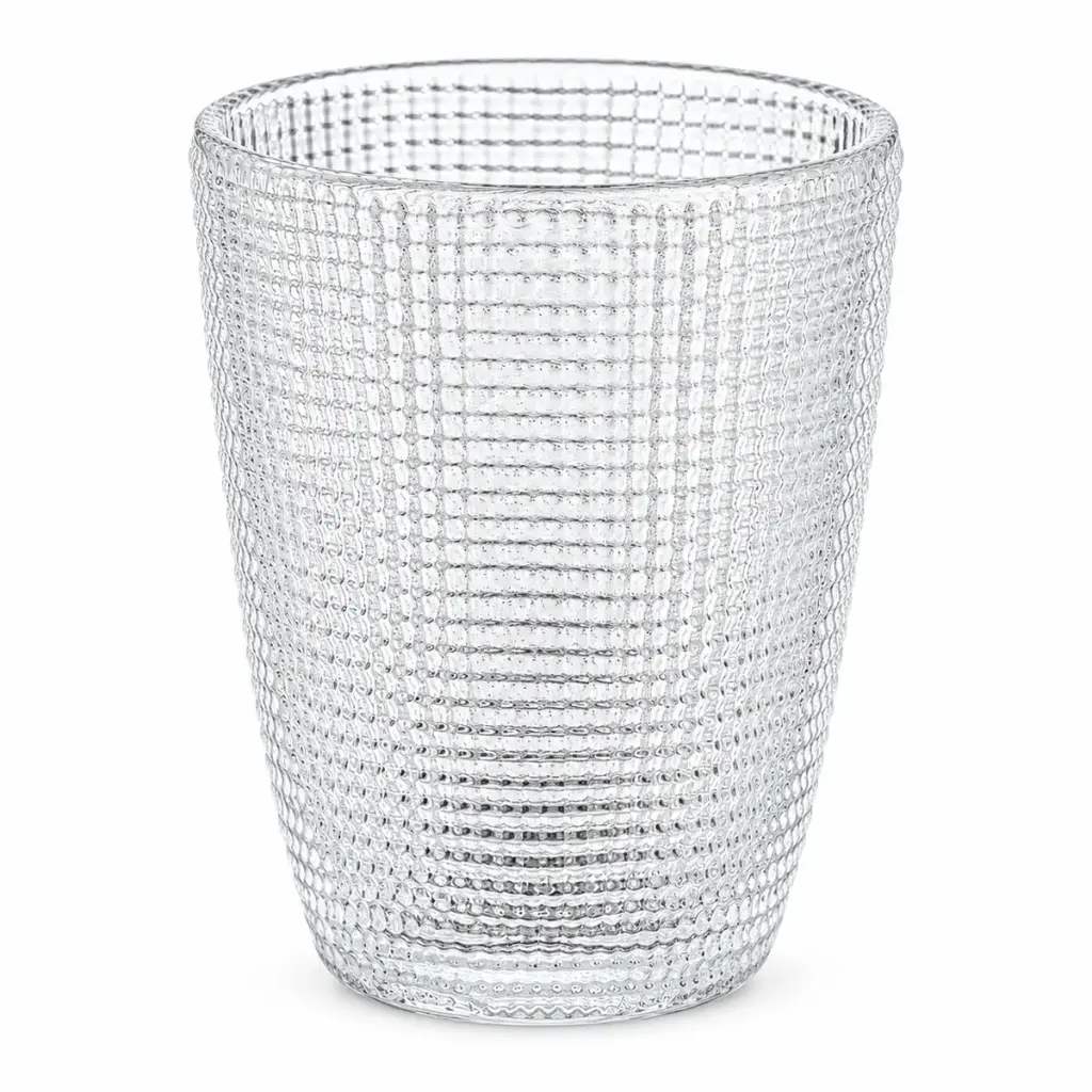 VASO VIDRIO CUADRICULADO 8.5 X 10CM ( A-70 / DM355B )