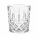 VASO VIDRIO WHISKY LABRADO HOJAS 8 X 8.5CM ( A-74 / TK517-2 )