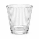 VASO VIDRIO MIL RAYAS 8.5 X 9CM ( A-75 / TY1628C )