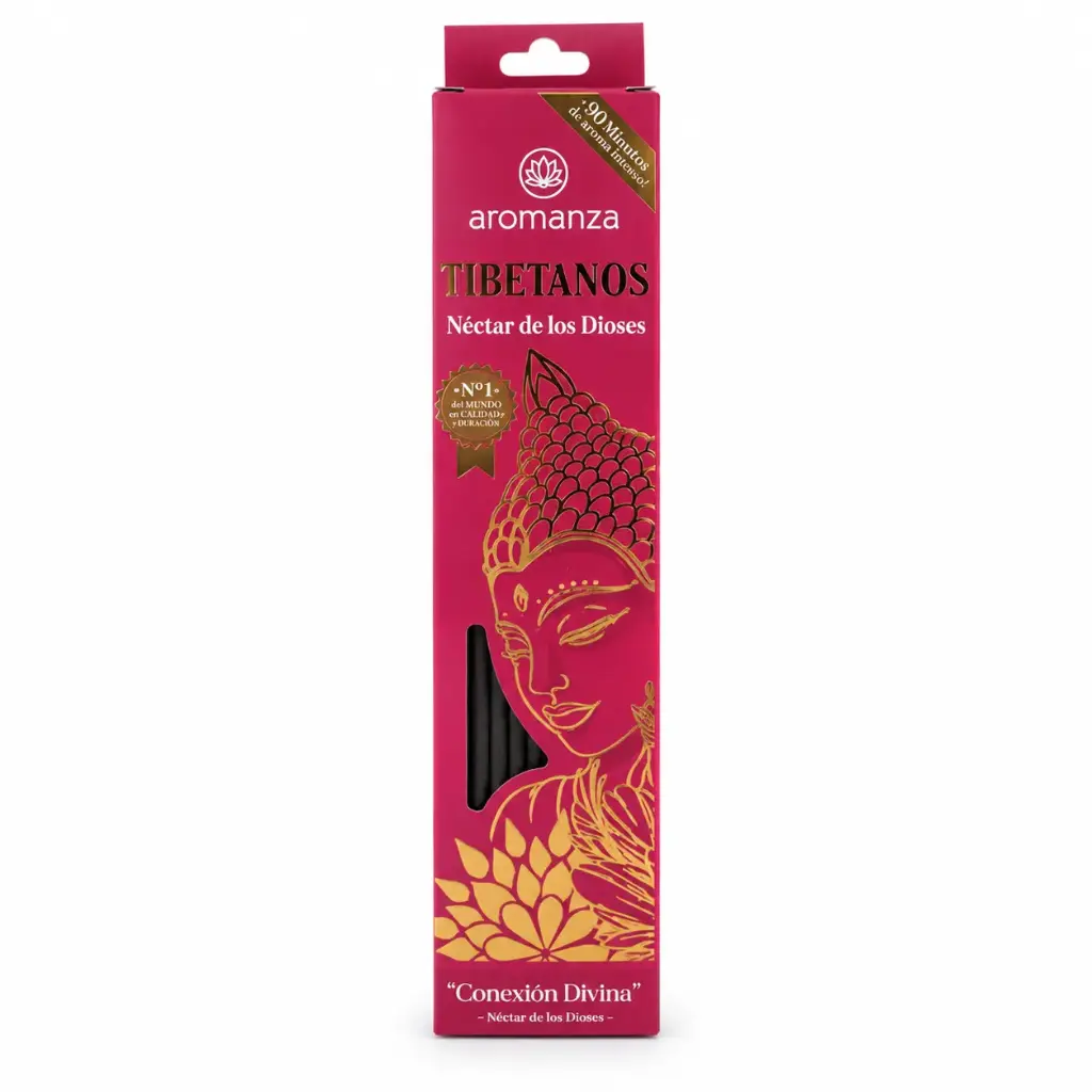 SAHUMERIO TIBETANOS AROMANZA X8 E/ CJ ( 100PZ )
