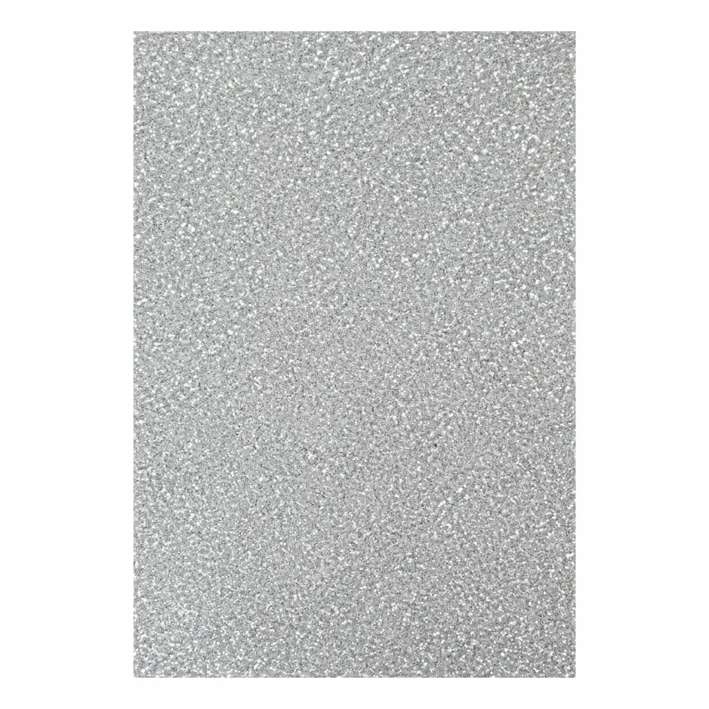 GOMA EVA GLITTER PLATA 40 X 60CM ( MP2 )
