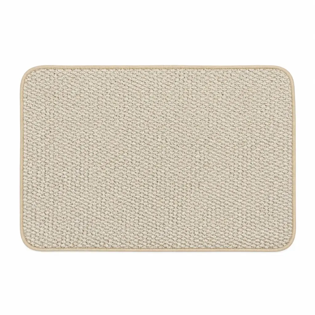 ALFOMBRA P/ PUERTA BEIGE CLARO 60 X 40CM ( 2611-1C )