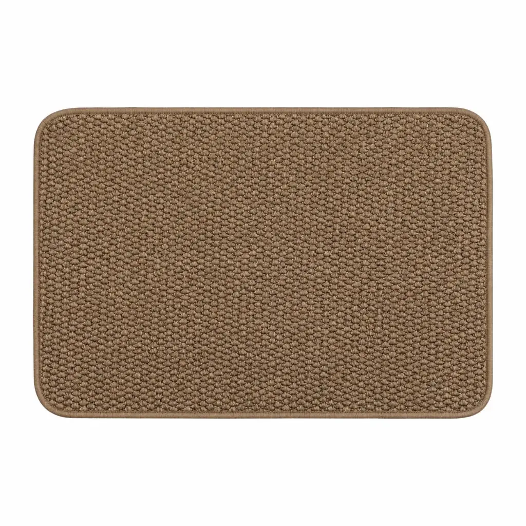 ALFOMBRA P/ PUERTA MARRON CLARO 60 X 40CM ( 2611-1A )