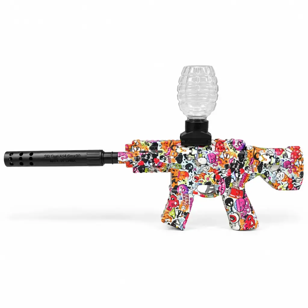 PISTOLA DE HIDROGEL ELECTRICA MP5 E/ CJ ( 218C )