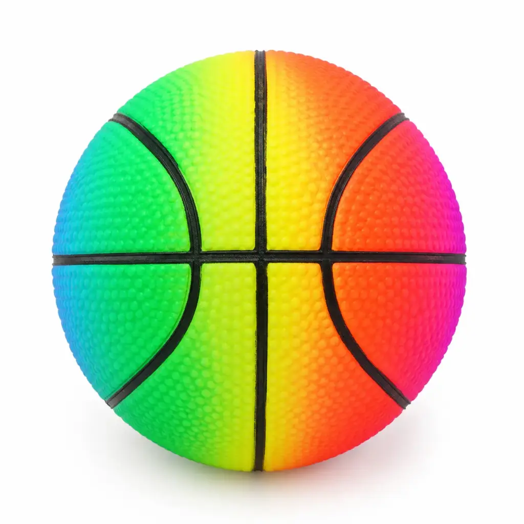 PELOTA MULTICOLOR Nº4 10CM ( CH25-25419-2 )