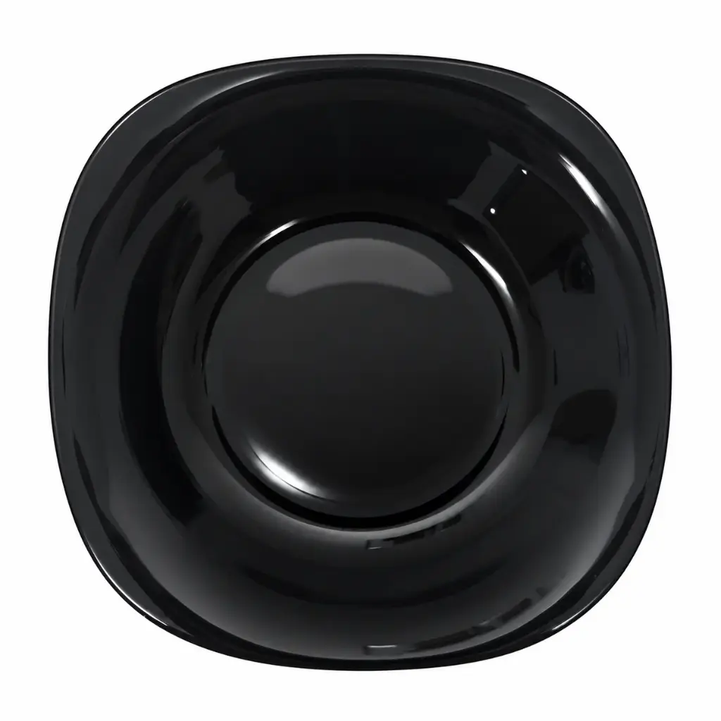 PLATO HONDO LISBOA NEGRO 22CM ( BNFSP90T )
