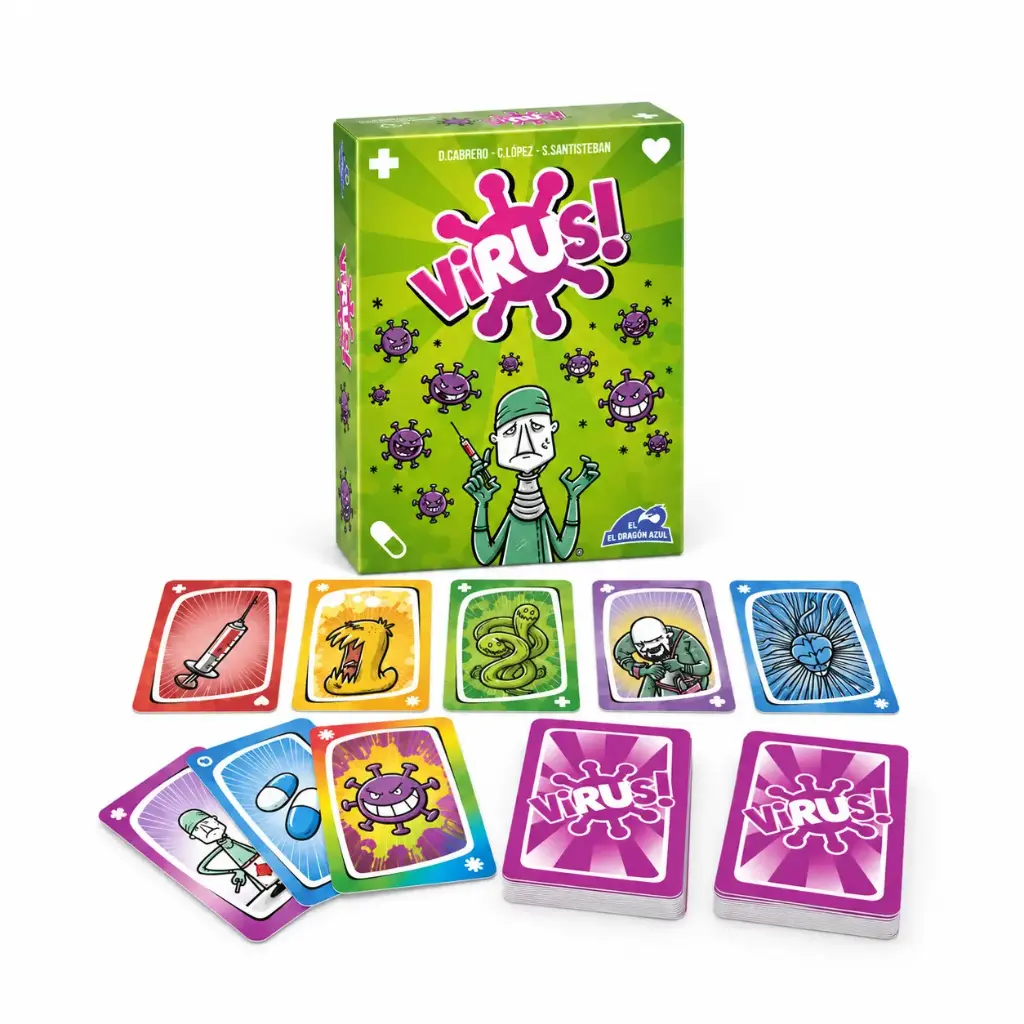 JUEGO DE MESA VIRUS! E/ CJ 