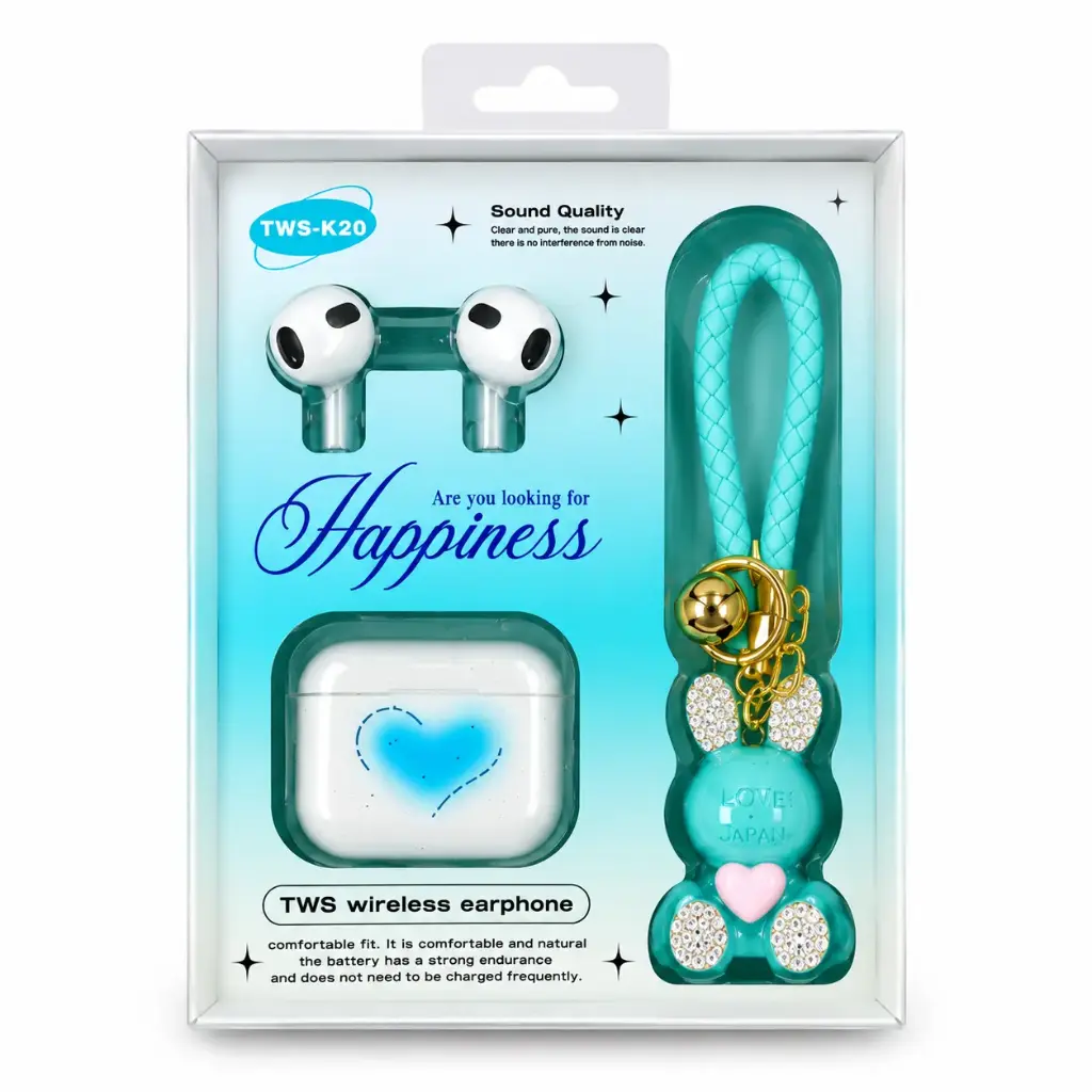 AURICULARES BLUETOOTH C/ LLAVERO E/ CJ ( A-346 )