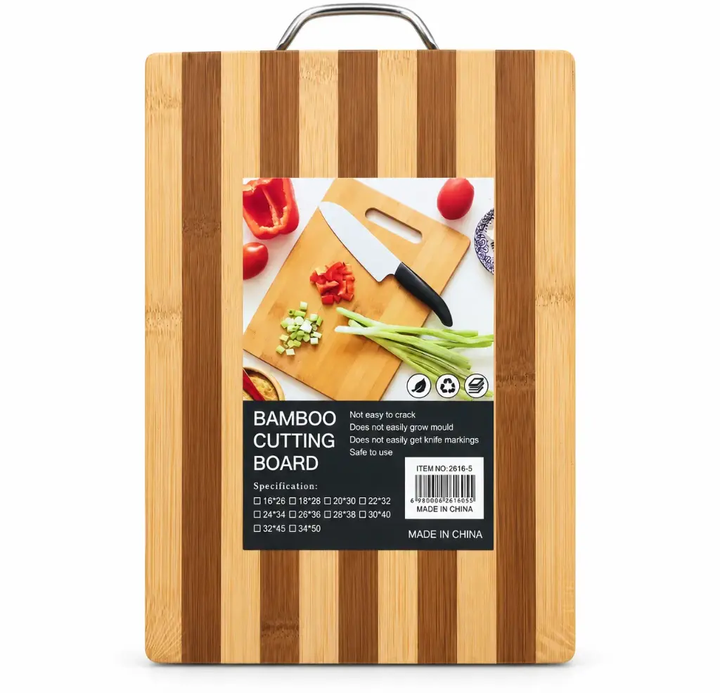 TABLA DE PICAR BAMBU 32 X 22CM ( 2616-5 )