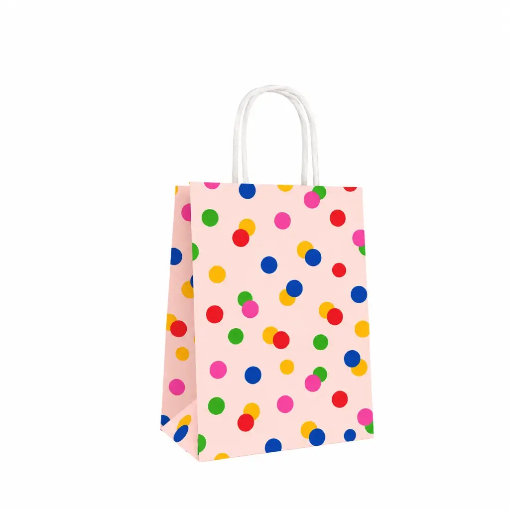 BOLSA P/ REGALO COLOR DROPS 14 X 8 X 20CM ( 44401850 )