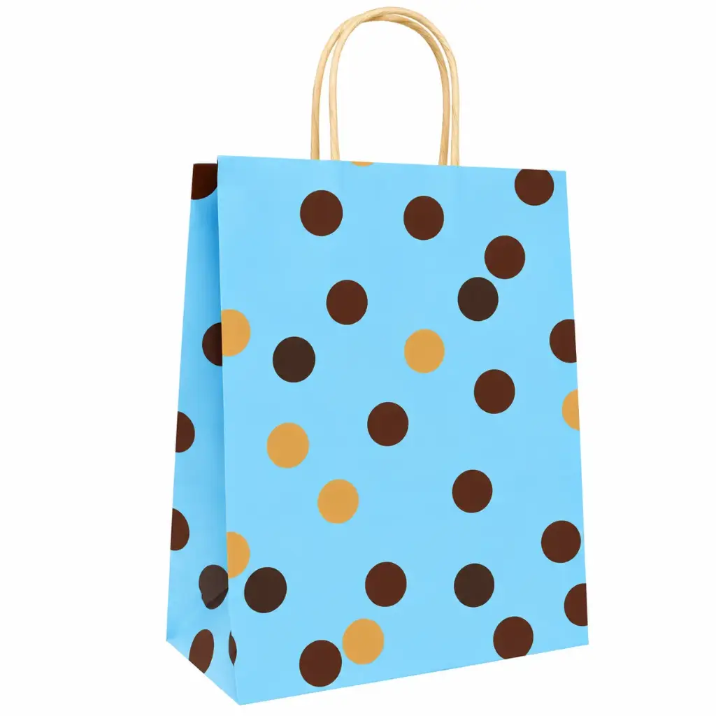 BOLSA P/ REGALO LATTE DOTS 22 X 10 X 30CM ( 44401862 )