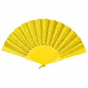 ABANICO PLASTICO GLITTER 23CM ( YJ0867 )
