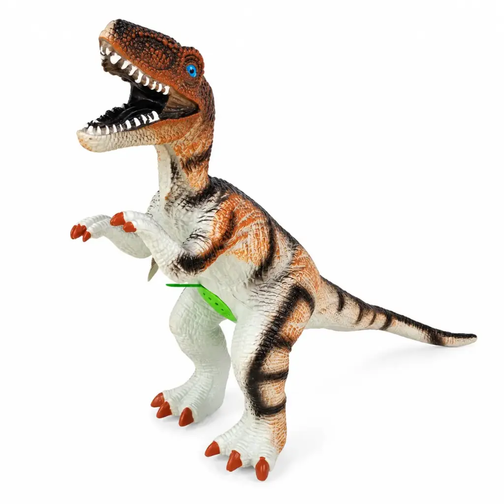 DINOSAURIO GOMA C/ SONIDO 32CM ( ZS132 )