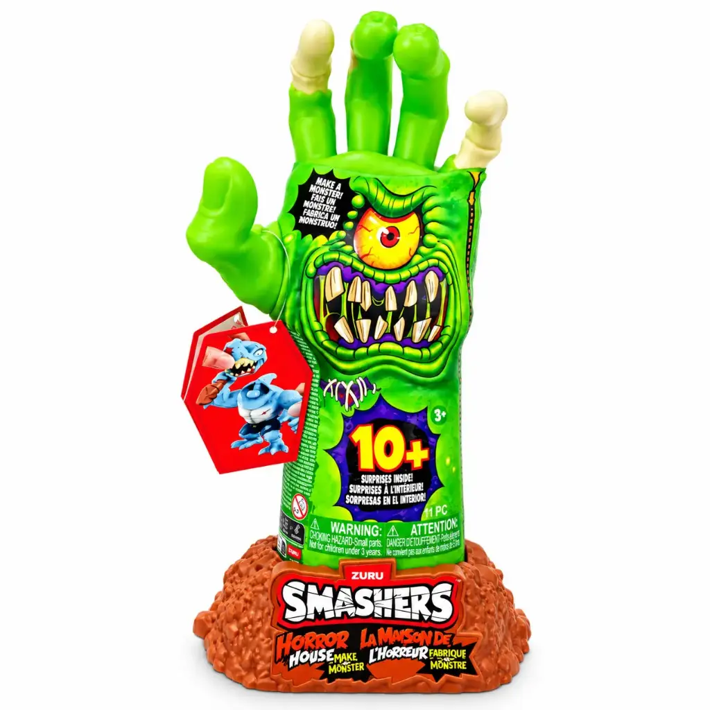 MANO DEL HORROR COLLECCIONABLE SMASHERS ( 7853 )