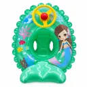 BOTE INFLABLE SIRENA C/ VOLANTE 65CM ( NS444755 )