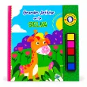 LIBRO P/ COLOREAR GRANDES ARTISTAS EN LA SELVA C/ ACUARELAS E/ B0 ( BK-350 )