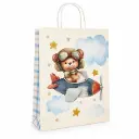 BOLSA P/ REGALO AVIADOR 22 X 10 X 30CM ( BF221030AVI )