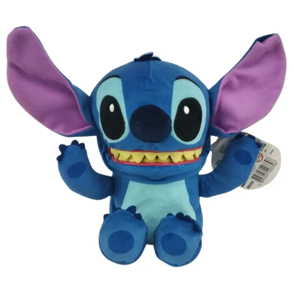 MUÑECO PELUCHE STITCH C/ DIENTES 16CM ( 121010 )